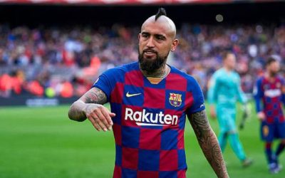Arturo Vidal abandona los entrenamientos del FCB y se va con su pandilla a pegar fuego a Estados Unidos