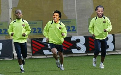 Después de Pjanic, Bartomeu anuncia los fichajes de Eto’o, Deco y Ronaldinho
