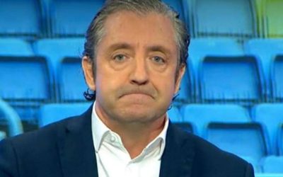 Pedrerol se tira un pedo en pleno directo y estampa el escudo del Real Madrid en sus calzoncillos