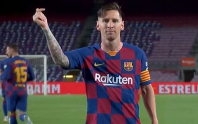 Como avanzó Spiderculé, Messi confirma será Thanos en su celebración del gol