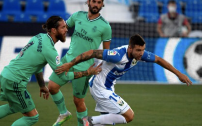 Sergio Ramos tras empatar en Leganés: «Dos puntos clave perdidos, hemos dado vida al Barcelona»