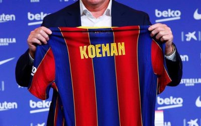 Koeman jugará de central contra el Dinamo Kiev