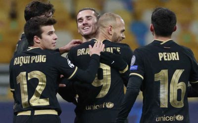 Griezmann después de ganar 0-4 al Dinamo: «¿Veis cómo el problema es Messi?»