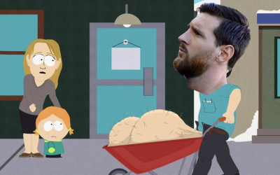 Alarma Messi: «Si se le hinchan un poco más las pelotas puede salir volando como el viejo de Up»
