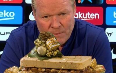 Koeman se comerá los turrones… Y conociéndole, unos polvorones caen también