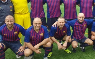 Umtiti ficha por el equipo de veteranos del Barça