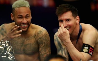 Xavi: «Vuelve Alves, quizá Thiago también, ahora solo falta que Messi pille la indirecta y vuelva también»