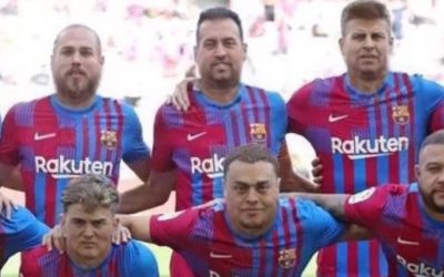 Los jugadores del Barça están gordísimos después de quince cenas de conjura en menos de un mes