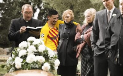 ¡Exclusiva! Lenglet es reincidente: hizo un chiste en un entierro