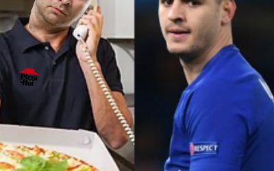 Morata llama a su agente para fichar por el Barça pero falla al marcar y acaba pidiendo una pizza