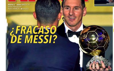 Diario Marca: «En 2022 Messi todavía no ha marcado ni ganado ningún título, ¿y este es el Balón de Oro?»