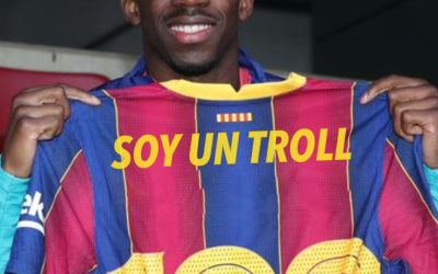 Dembelé trolea: «¡Feliz 2022! Me acabo de hacer un masaje y me he quedado «renovado» jajaja «