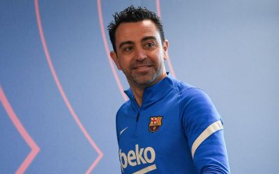 Xavi: «Lo mio no es una «Xavineta», es un 4×4 por que metemos goles de cuatro en cuatro»