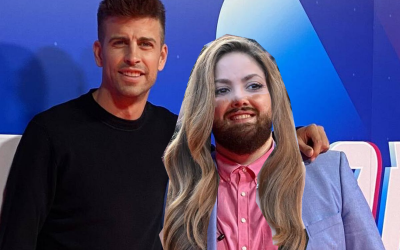 Shakira decide engordar 50 kilos y dejarse barba, para parecerse a Ibai y que así Piqué le haga caso