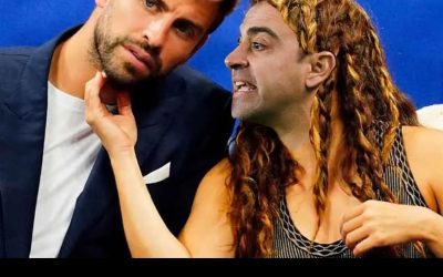 Xavi se disfrazó de Shakira para decirle a Pique que no cuenta con él