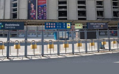 Xavi cambia la cerradura del Camp Nou para que no puedan entrar los descartes