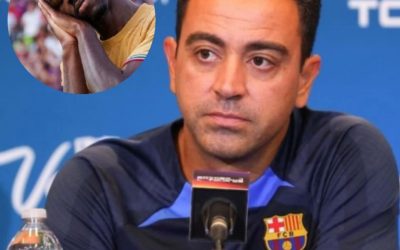 Xavi: «La celebración de Dembelé ya la había visto, es lo que me hace cuando llega tarde a los entrenos»